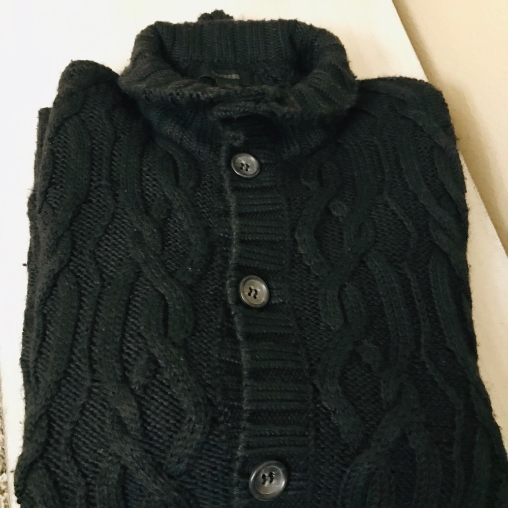 Express Button Down Sweater